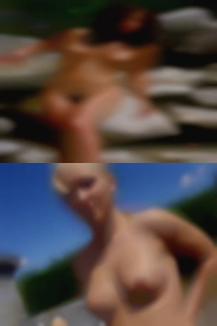 Bowleg club women in bikinis.