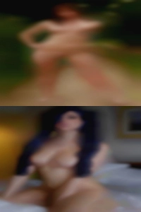 Horny girl wet female MFM threesome massage.